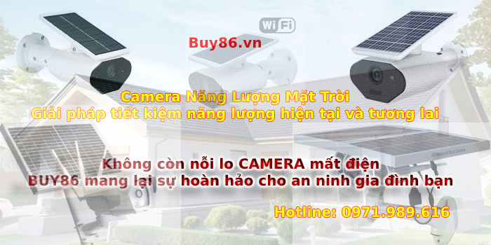 Camera Năng Lượng Mặt Trời